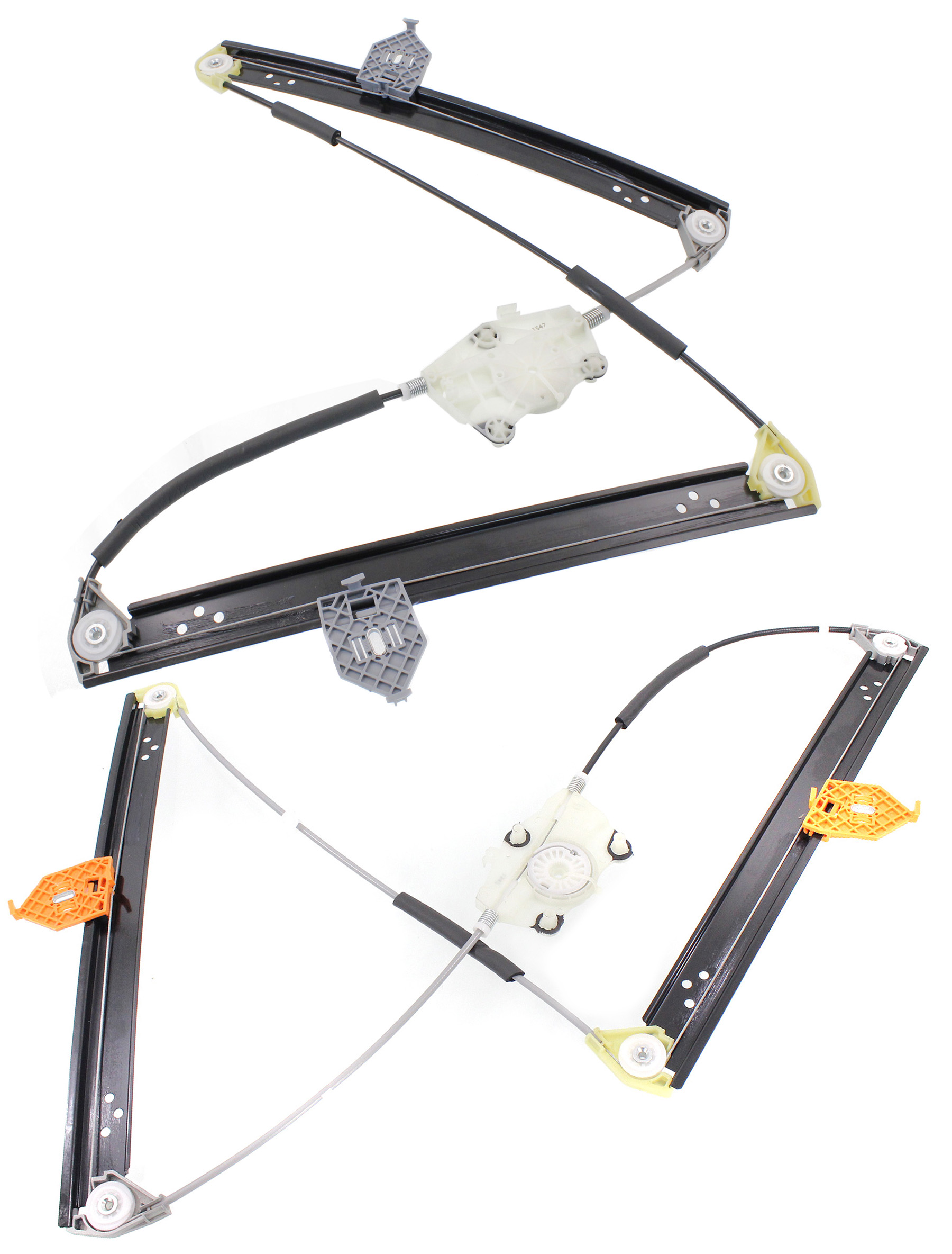 AM A8 QUATTRO 04-10 S8-07-09 FRONT AND REAR WINDOW REGULATOR LH Power w o Motor SKU SET REPA462950-2L OEM 4E0837461B 4E0839461C