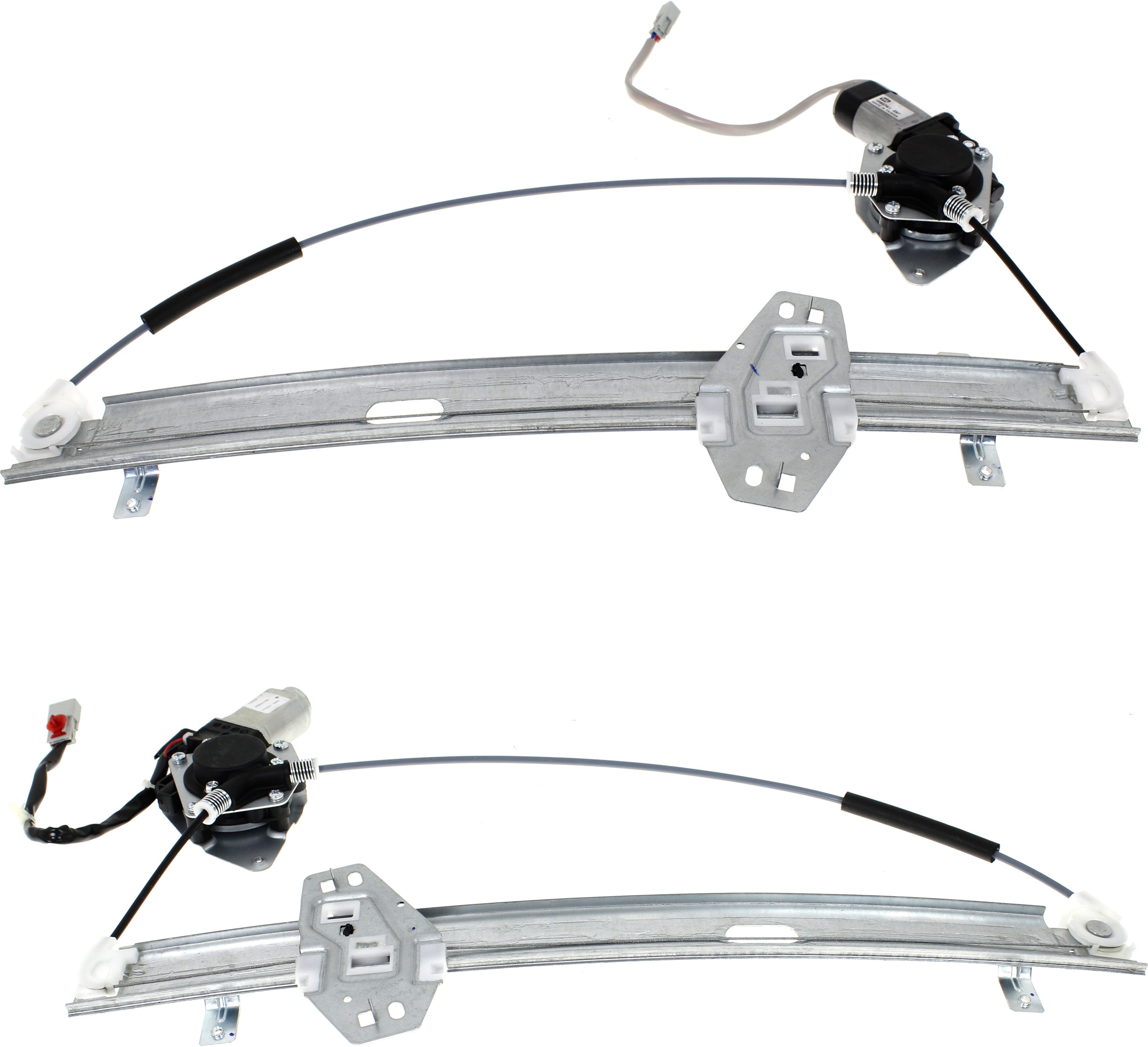 AM MDX 01-02 FRONT WINDOW REGULATOR RH AND LH Power w Motor Base Touring Models SKU SET REPA462951-2 Partslink AC1350110 AC1351110 OEM 72250S3VA03-72210S3VA03