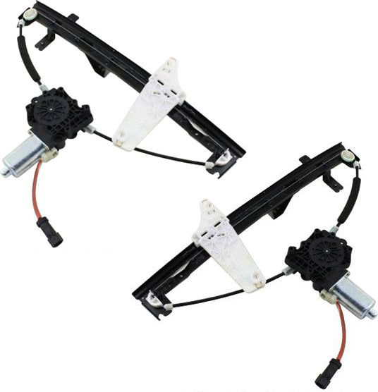 AM A4-02-08 REAR WINDOW REGULATOR RH AND LH Power w o Motor Sedan Wagon SKU SET REPA491705 Partslink AU1551103 AU1550103 OEM 8E0839462C 8E0839461C