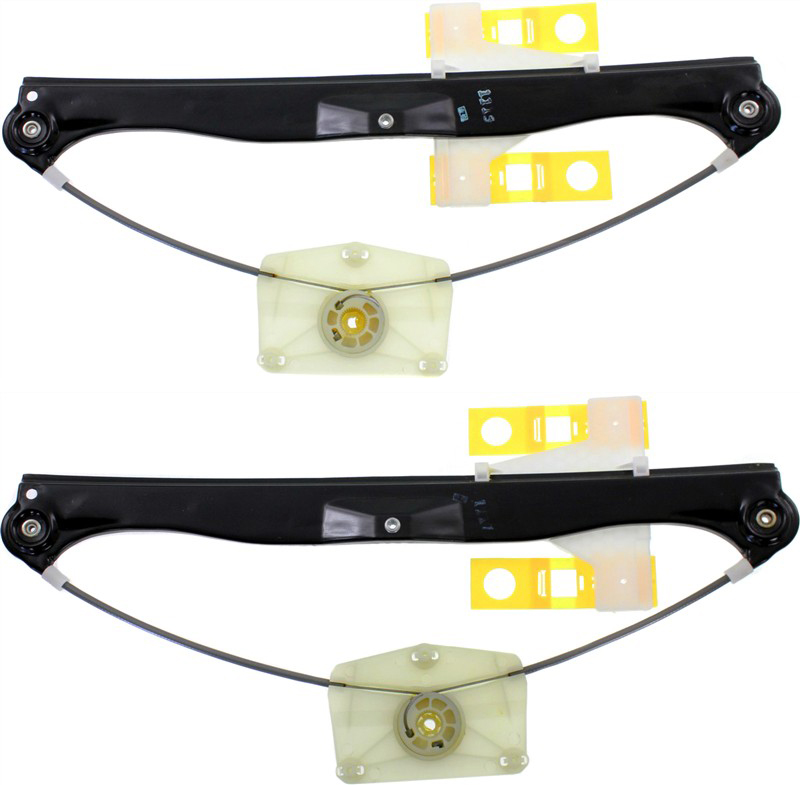 AM A3 A3 QUATTRO 06-13 REAR WINDOW REGULATOR RH AND LH Power w o Motor SKU SET REPA491707 Partslink AU1551101 AU1550101 OEM 8P4839462B 8P4839461B