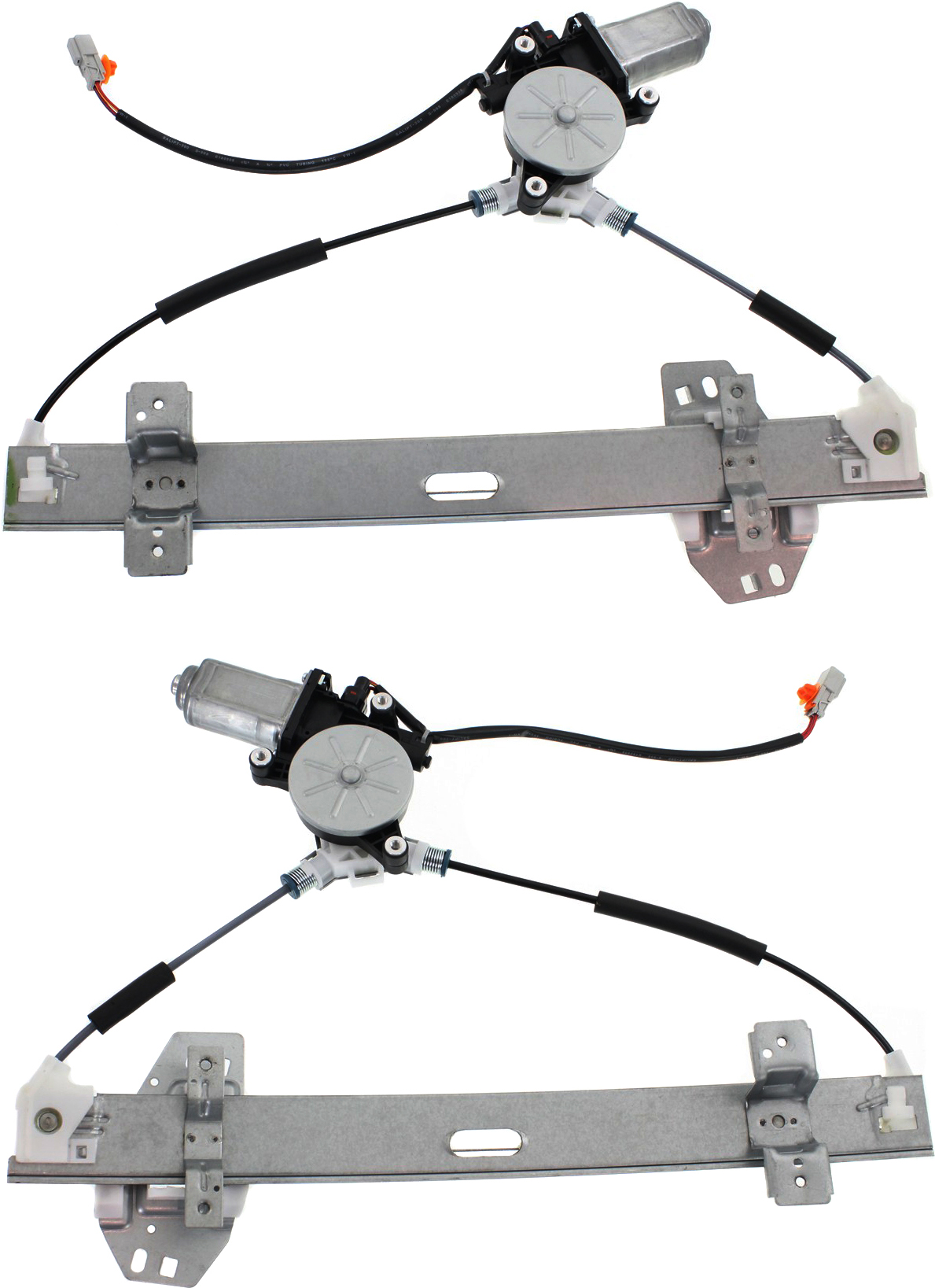 AM TL 99-03 REAR WINDOW REGULATOR RH AND LH Power With Motor SKU SET REPA491715 Partslink AC1550107 AC1551107 OEM 72710S0KA03-72750S0KA03