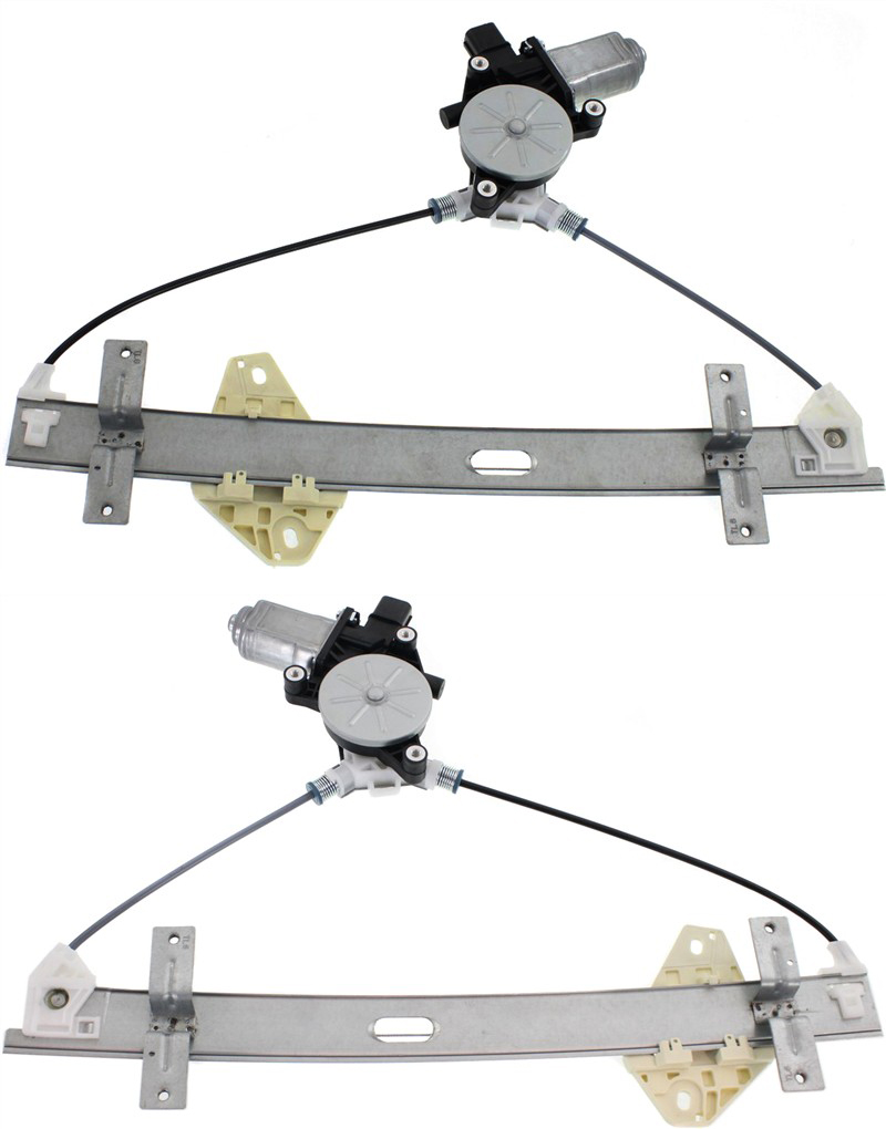 AM TL 04-08 REAR WINDOW REGULATOR RH AND LH Power With Motor SKU SET REPA491717 Partslink AC1551105 AC1550105 OEM 72710SEPA02-72750SEPA02
