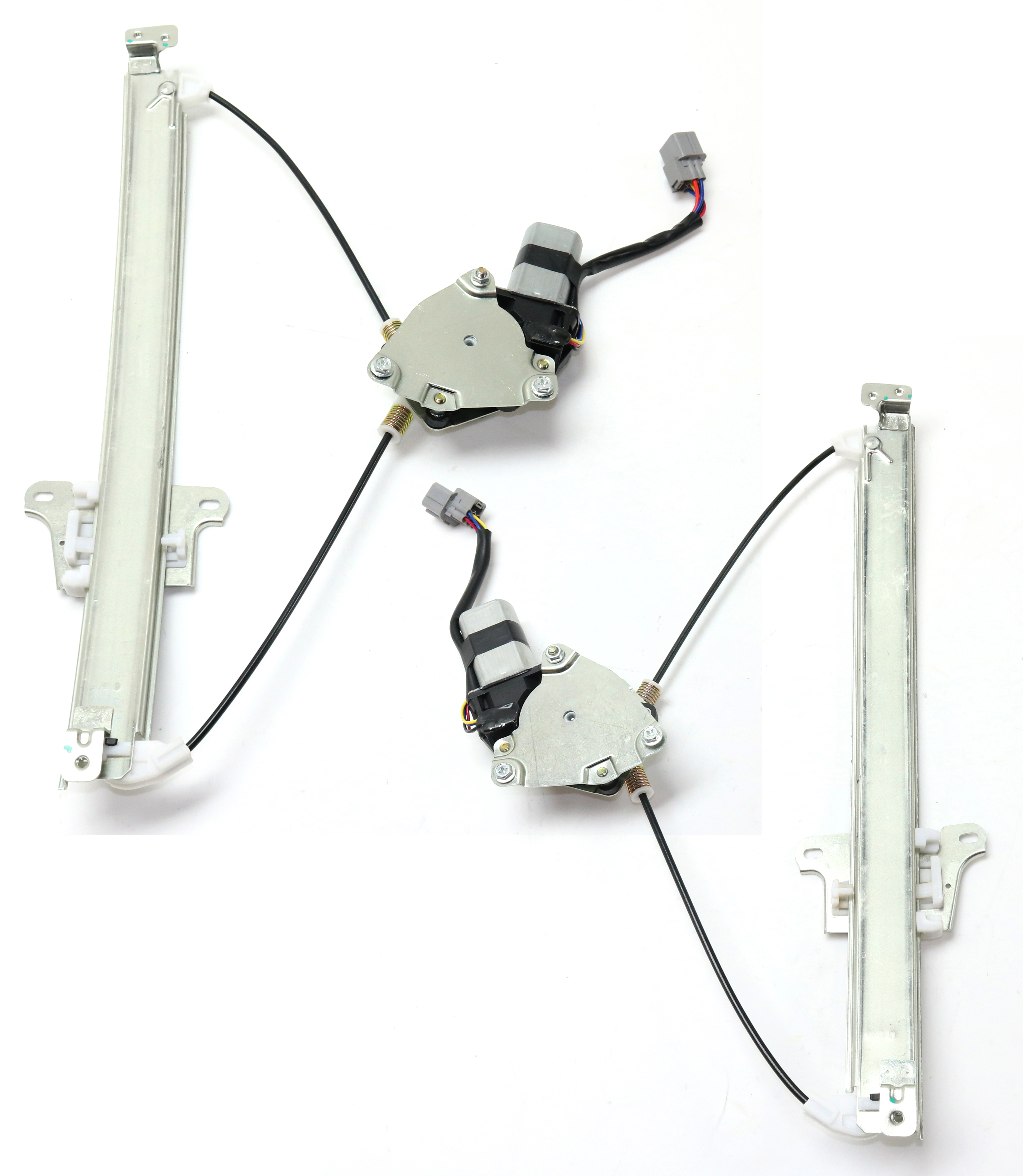 AM RL 05-12 REAR WINDOW REGULATOR RH AND LH Power w Motor SKU SET REPA491733 Partslink AC1551106 AC1550106 OEM 72710SJAA01-72750SJAA01
