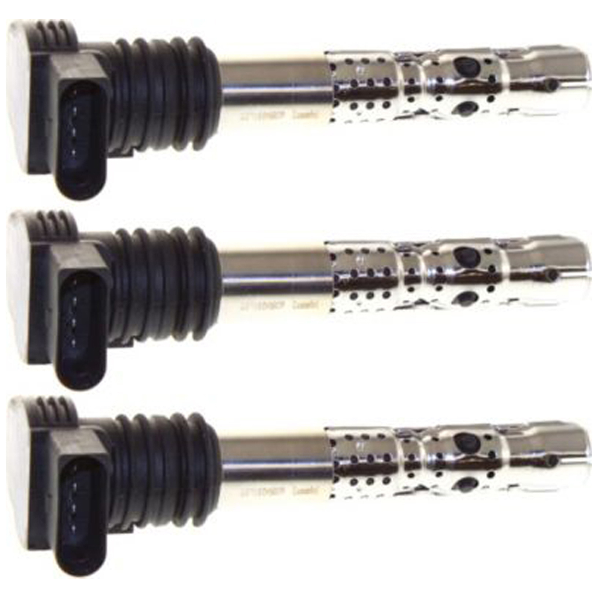 AM BEETLE 00-05 TT TT QUATTRO 01-06 IGNITION COIL Set of 3-4 Male Terminals Blade Terminal Type Female Connector Coil on plug SKU SET REPA504608-3 OEM 06B905115R