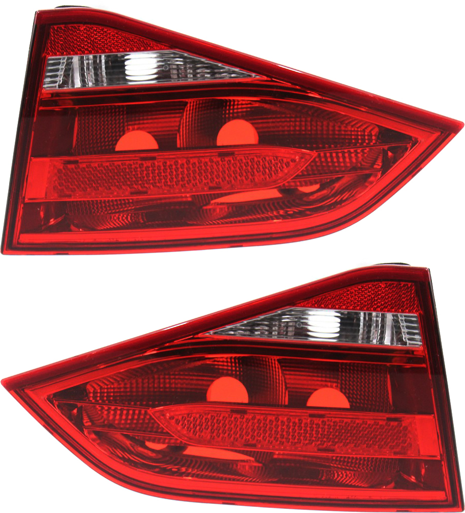 AM A4 A4 QUATTRO 09-12 TAIL LAMP RH AND LH Inner Lens and Housing Halogen Bulb Type Sedan SKU SET REPA730137 Partslink AU2803100 AU2802100 OEM 8K5945094E 8K5945093E