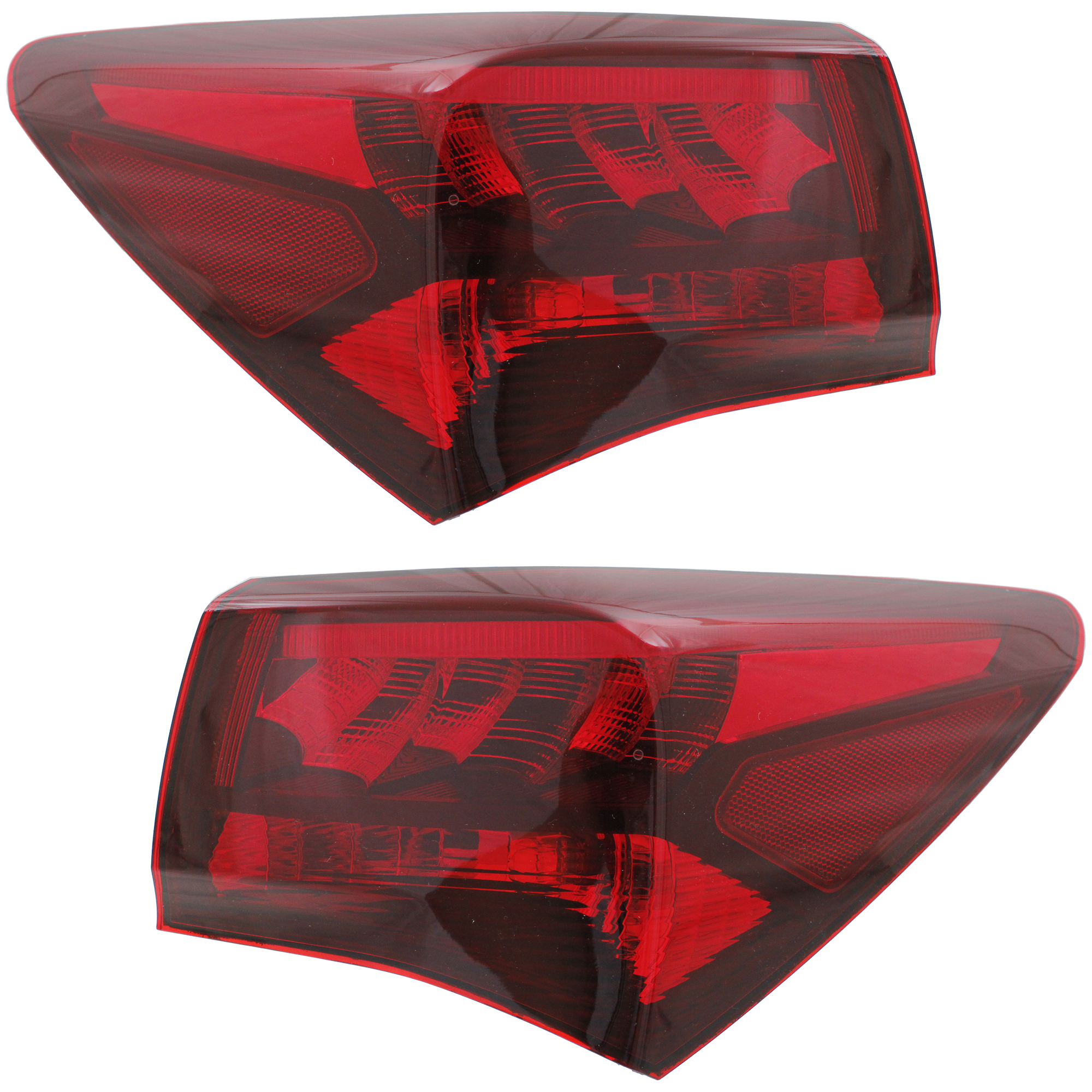 AM TLX 15-17 TAIL LAMP RH AND LH Outer Assembly SKU SET REPA730149 Partslink AC2805106 AC2804106 OEM 33500TZ3A01-33550TZ3A01
