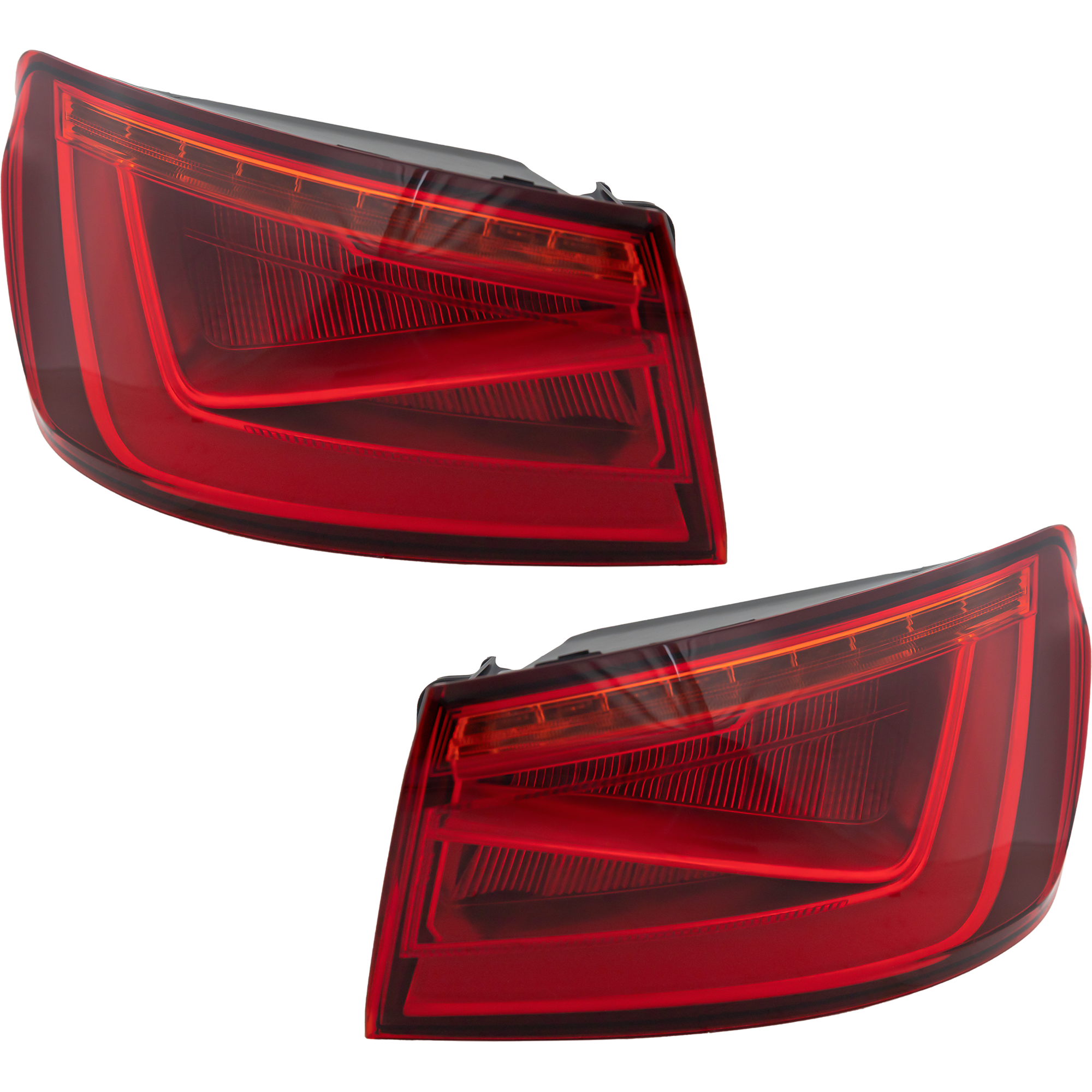 AM A3 S3-15-16 TAIL LAMP RH AND LH Outer Assembly LED Type Convertible Sedan SKU SET REPA730303 Partslink AU2805120 AU2804120 OEM 8V5945096C 8V5945095C
