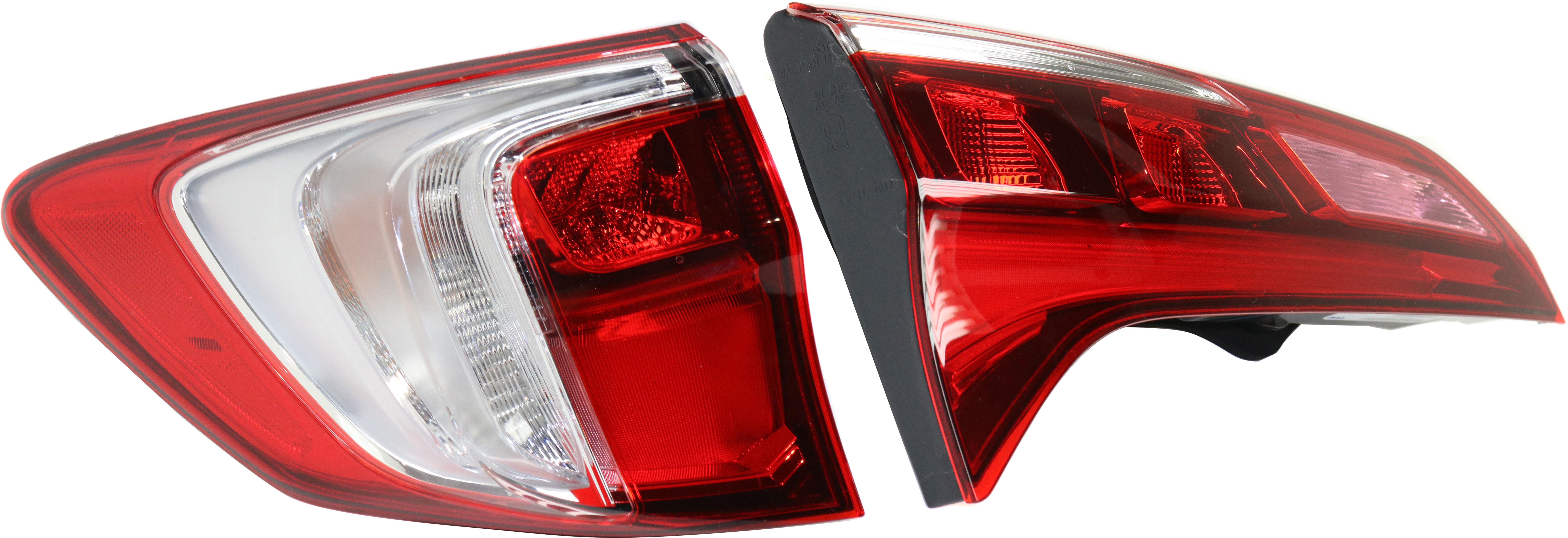 AM RDX 16-18 TAIL LAMP LH Inner and Outer Assembly SKU SET REPA730306-2 Partslink AC2804104 AC2802105 OEM 33550TX4A51-34155TX4A51