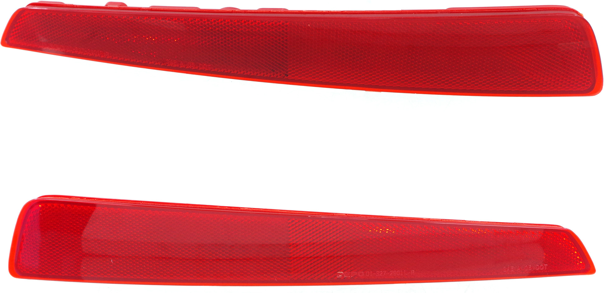 AM TL 09-11 REAR BUMPER REFLECTOR RH AND LH CAPA SKU SET REPA731901Q Partslink AC2830100C AC2831100C OEM 33505TK4A01-33555TK4A01