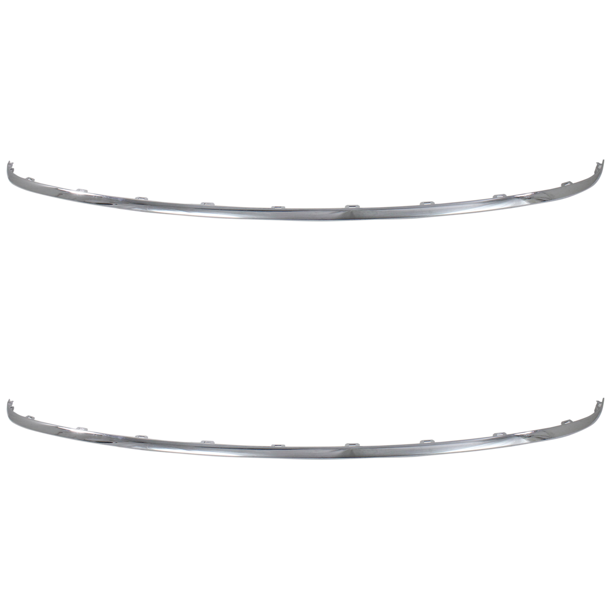 AM A8 QUATTRO S8-11-14 REAR BUMPER MOLDING RH AND LH Chrome SKU SET REPA763504-2