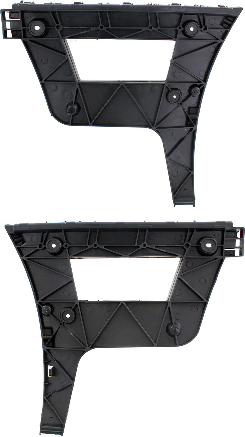 AM A4 S4-09-12 REAR BUMPER RH AND LH Outer Cover Guide Sedan SKU SET REPA767303 Partslink AU1133100 AU1132100 OEM 8K5807454-8K5807453