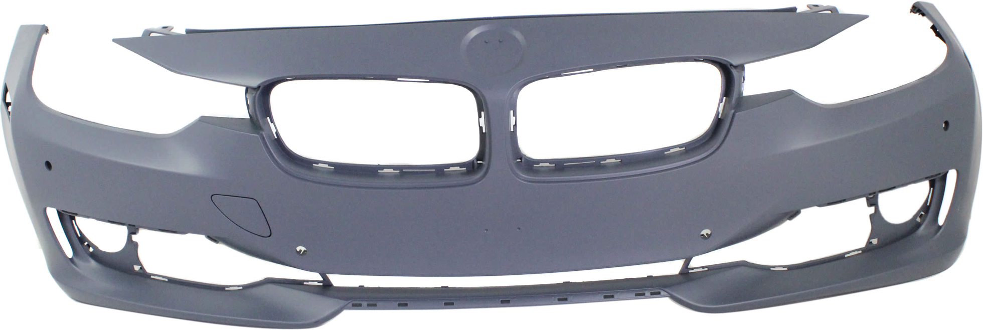 AM 3 SERIES 12-15 FRONT AND REAR BUMPER COVER Primed Luxury Modern Sport Line w o M Sport Line Sedan w o HLW Cam Holes w PDC Sensor IPAS Holes SKU SET REPB010362P B