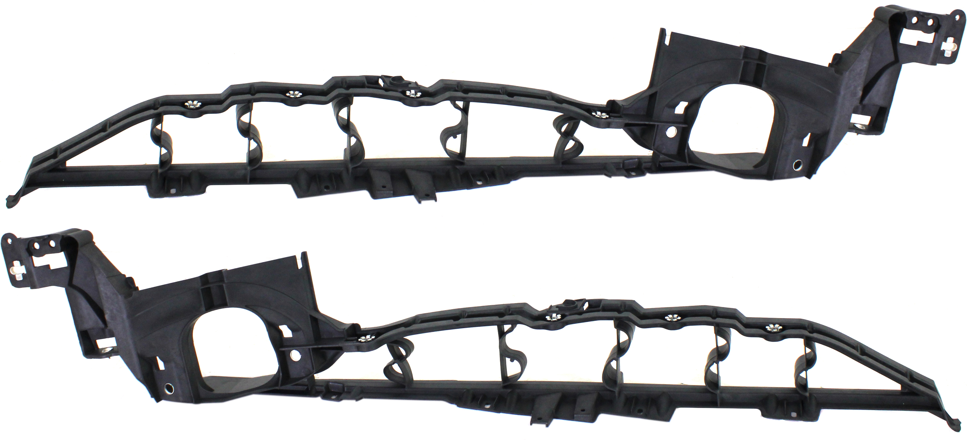 AM X5-07-13 X6-08-14 FRONT FENDER SUPPORT RH and LH Upper Module Plastic SKU SET REPB013109 Partslink BM1244100 BM1245100 OEM 51657157989-51657157990