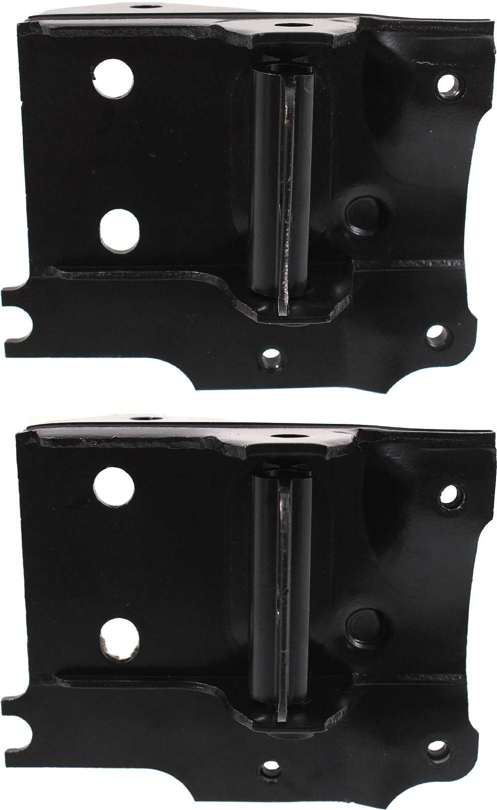 AM 7 SERIES 09-15-5 SERIES 10-17 FRONT BUMPER BRACKET RH AND LH Mounting Plate SKU SET REPB013117 Partslink BM1063102 BM1062102 OEM 51117186514-51117186513