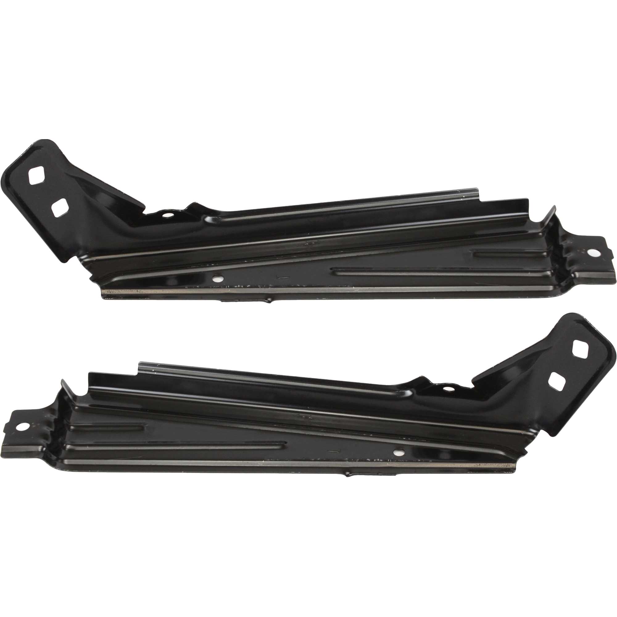 AM X3-11-17 X4-15-18 FRONT BUMPER BRACKET RH AND LH Lower Fender Bracket SKU SET REPB013129 Partslink BM1245102 BM1244102 OEM 41357267326-41357267325