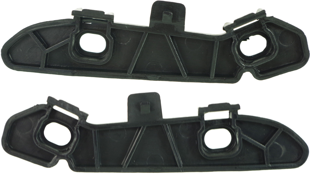 AM 3 SERIES 12-19 FRONT BUMPER BRACKET RH AND LH Reinforcement Mount Lower Sedan Wagon 14-19 SKU SET REPB013133 Partslink BM1043105 BM1042105 OEM 51117279712-51117279711
