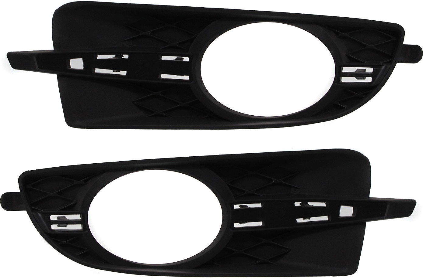 AM LACROSSE ALLURE 10-13 FRONT FOG LAMP MOLDING RH AND LH Textured Black CXL CXS Premium Model SKU SET REPB015509 Partslink GM1039120 GM1038120 OEM 20859108-20859107