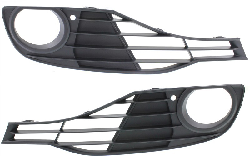 AM 3 SERIES 12-15 FRONT FOG LAMP MOLDING RH AND LH Textured Black SKU SET REPB015535 Partslink BM1039129 BM1038129 OEM 51117255368-51117255369