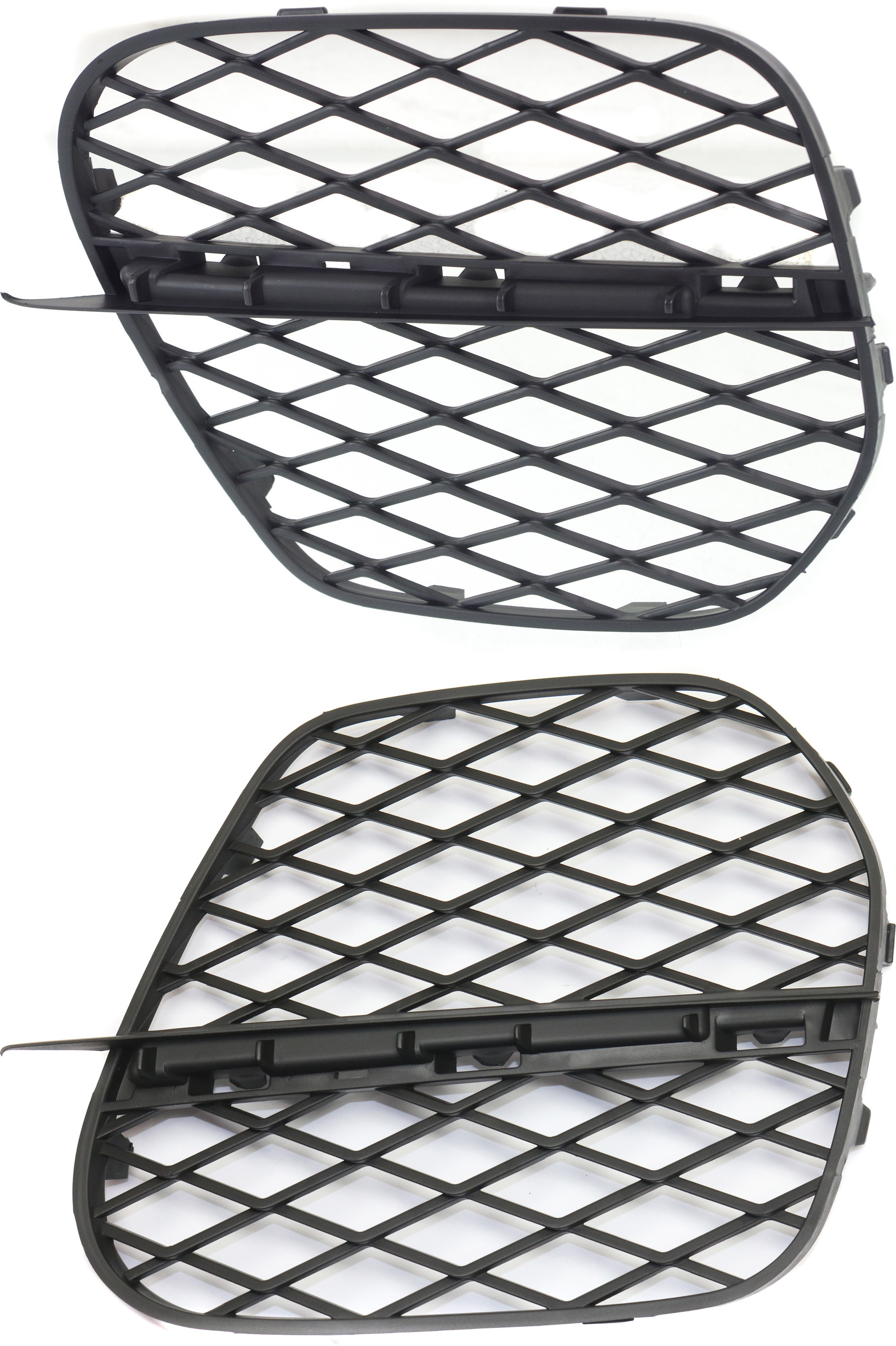 AM X5-11-13 FRONT BUMPER GRILLE RH AND LH Outer Primed 35d 50i Models w o M Pkg Open Grille SKU SET REPB015556-2 Partslink BM1038132 BM1039132 OEM 51117222857-51117222858