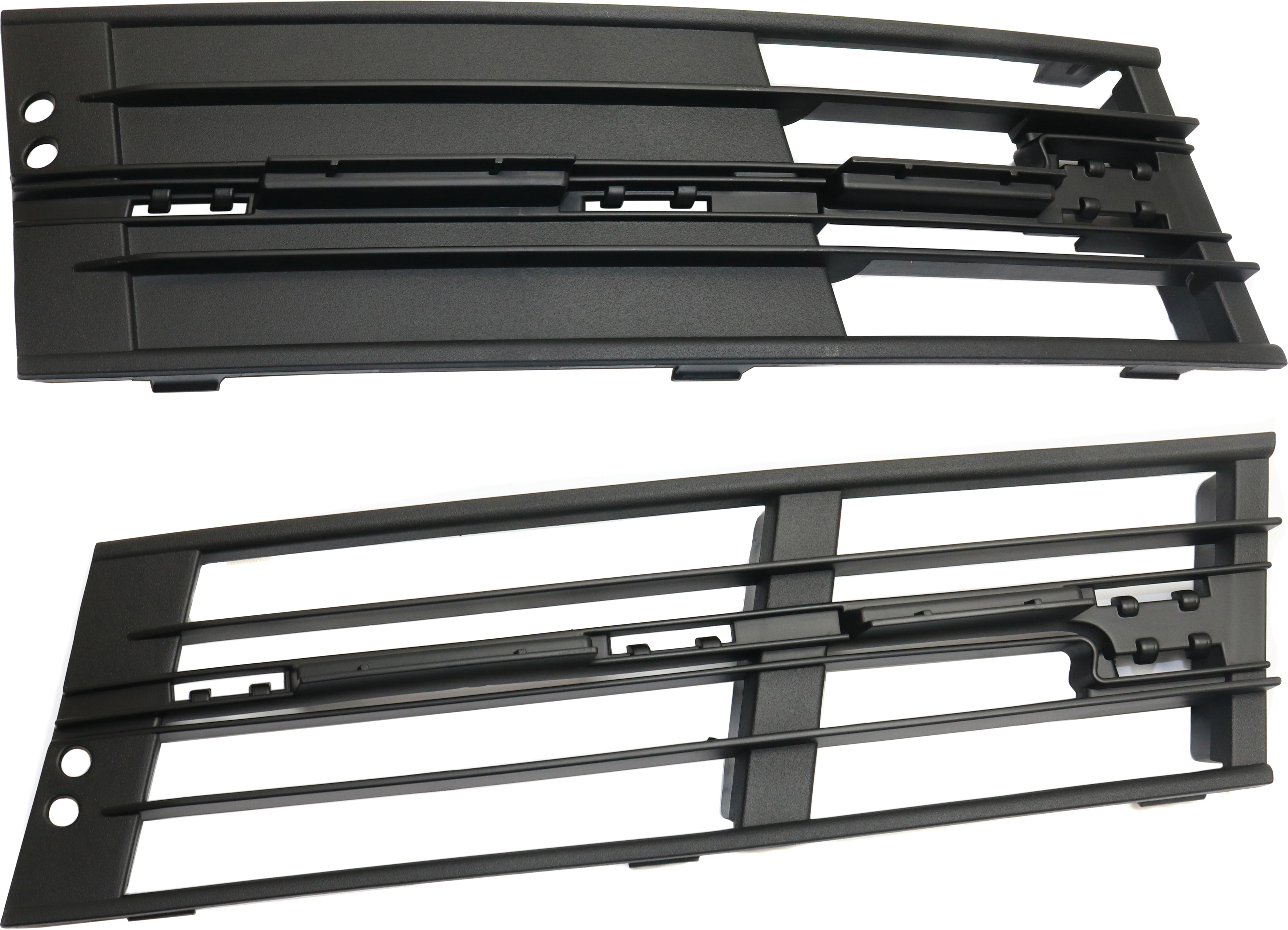 AM 7 SERIES 13-15 FRONT BUMPER GRILLE RH AND LH Textured Black w o M Pkg SKU SET REPB015559 Partslink BM1039160 BM1038160 OEM 51117295268-51117295275