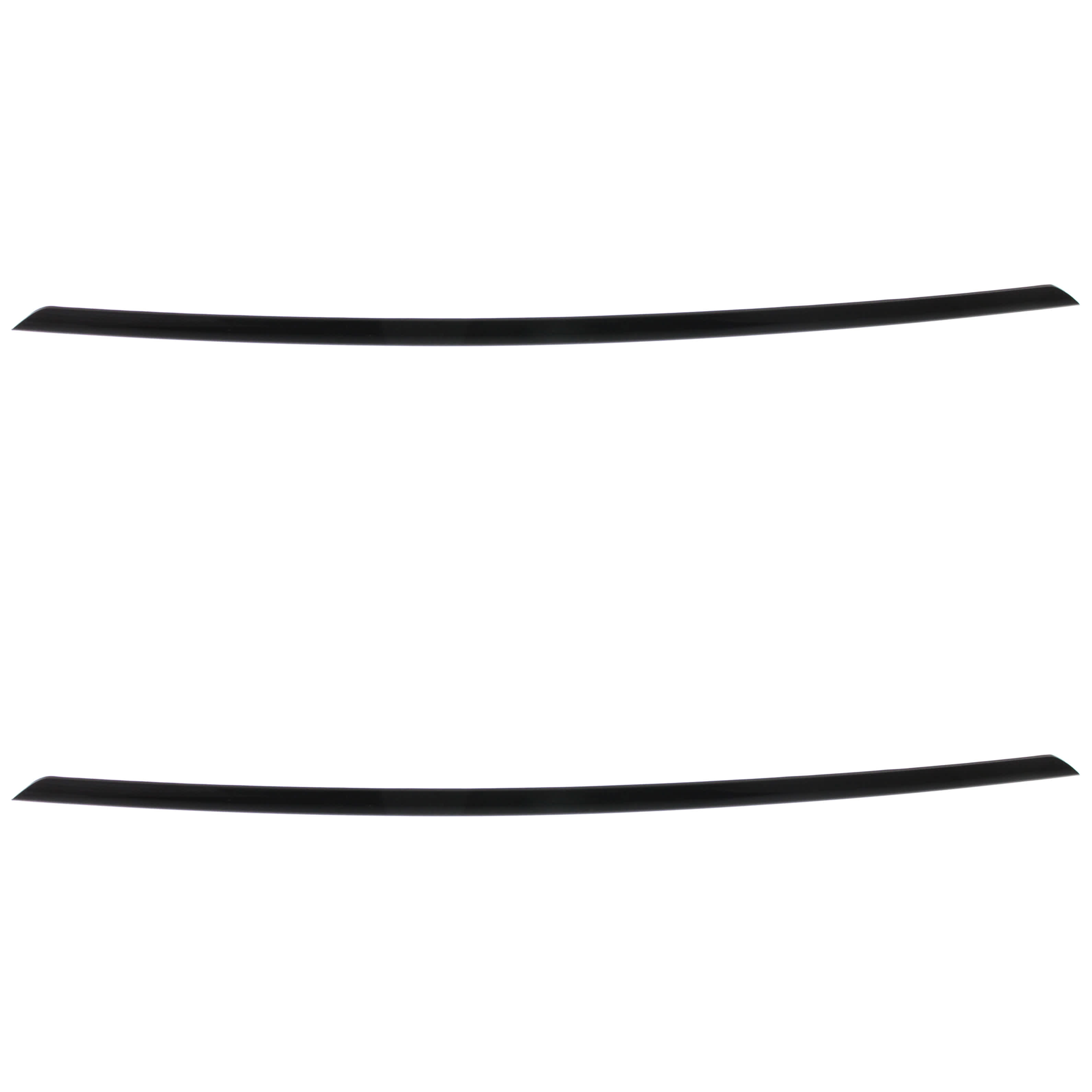 AM 3 SERIES 12-15 FRONT BUMPER MOLDING RH AND LH w o M Sport Line and Active Cruise Ctrl Sport Line Sdn Wgn SKU SET REPB015914-2