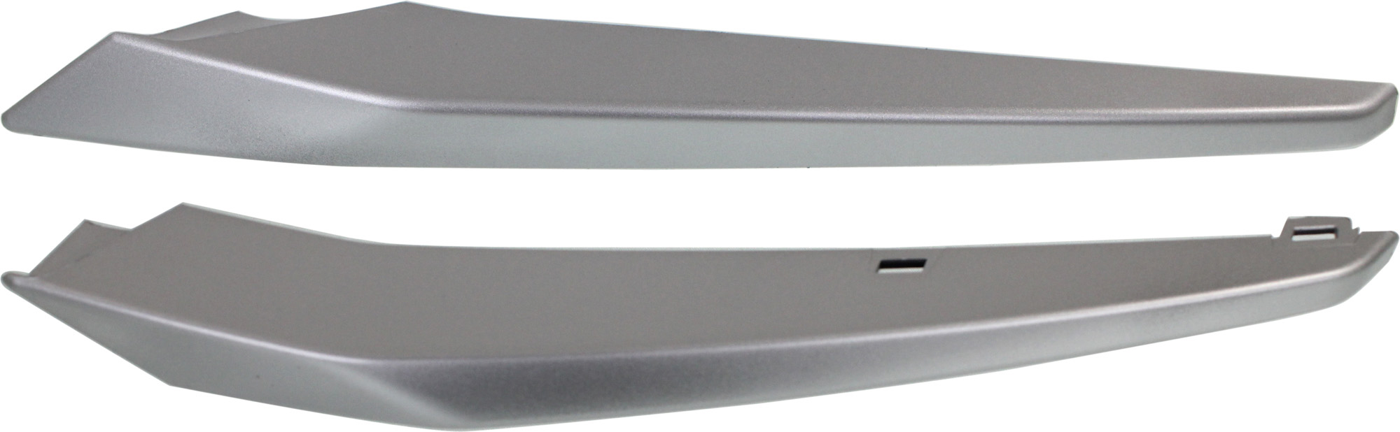 AM 3 SERIES 12-15 FRONT BUMPER MOLDING RH AND LH Lower Primed SKU SET REPB016113 Partslink BM1047127 BM1046127 OEM 51117293106-51117293105