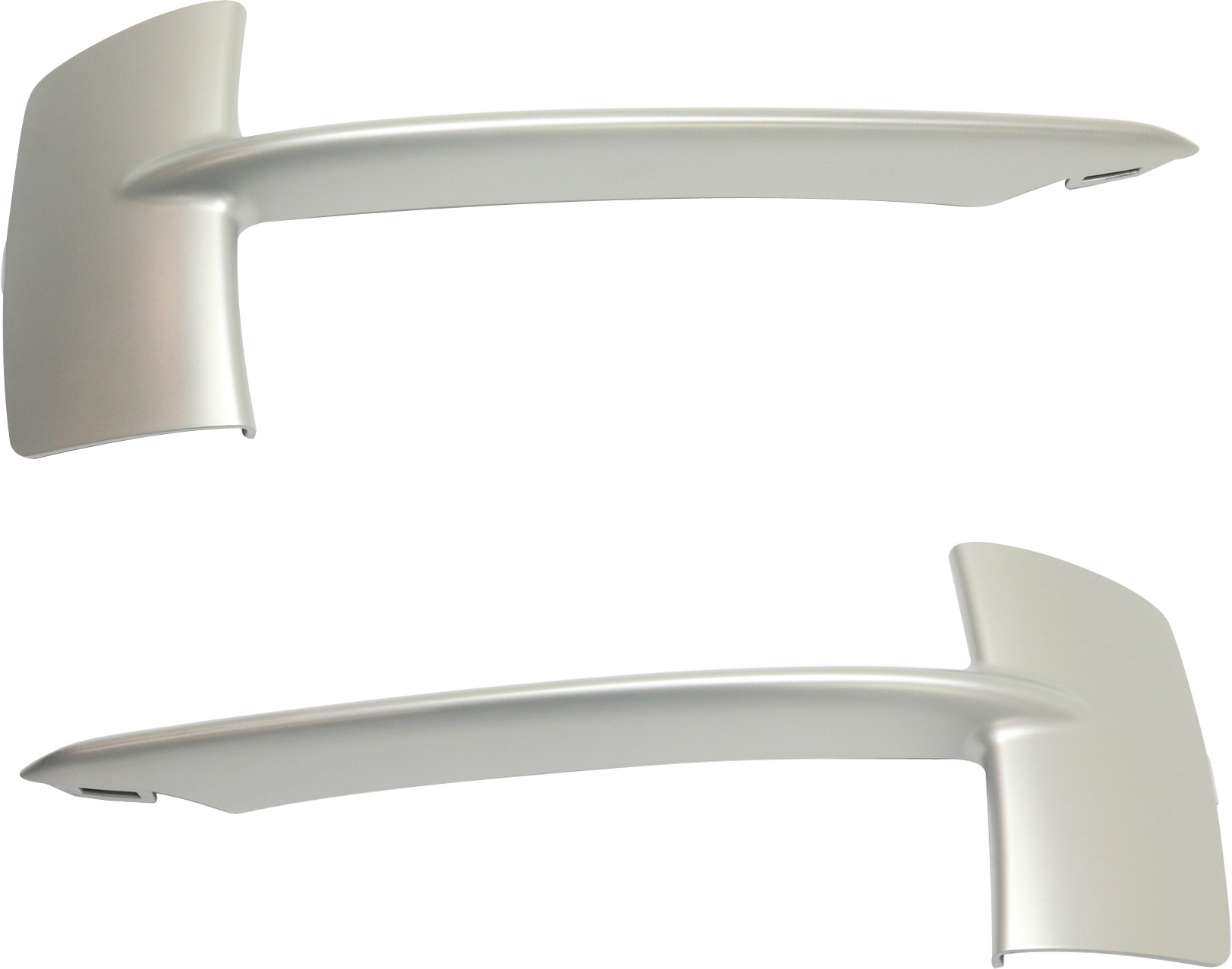 AM X5-14-18 FRONT BUMPER MOLDING RH AND LH Grille Cover Primed w o M Sport Line Type 1 Standard Line SKU SET REPB016119 Partslink BM1039152 BM1038152 OEM 51117303114-51117303113