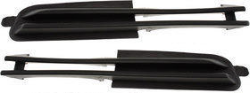 AM 3 SERIES 99-01 FOG LAMP COVER RH AND LH Black SKU SET REPB018905 Partslink BM1039106 BM1038106 OEM 51118209926-51118209925