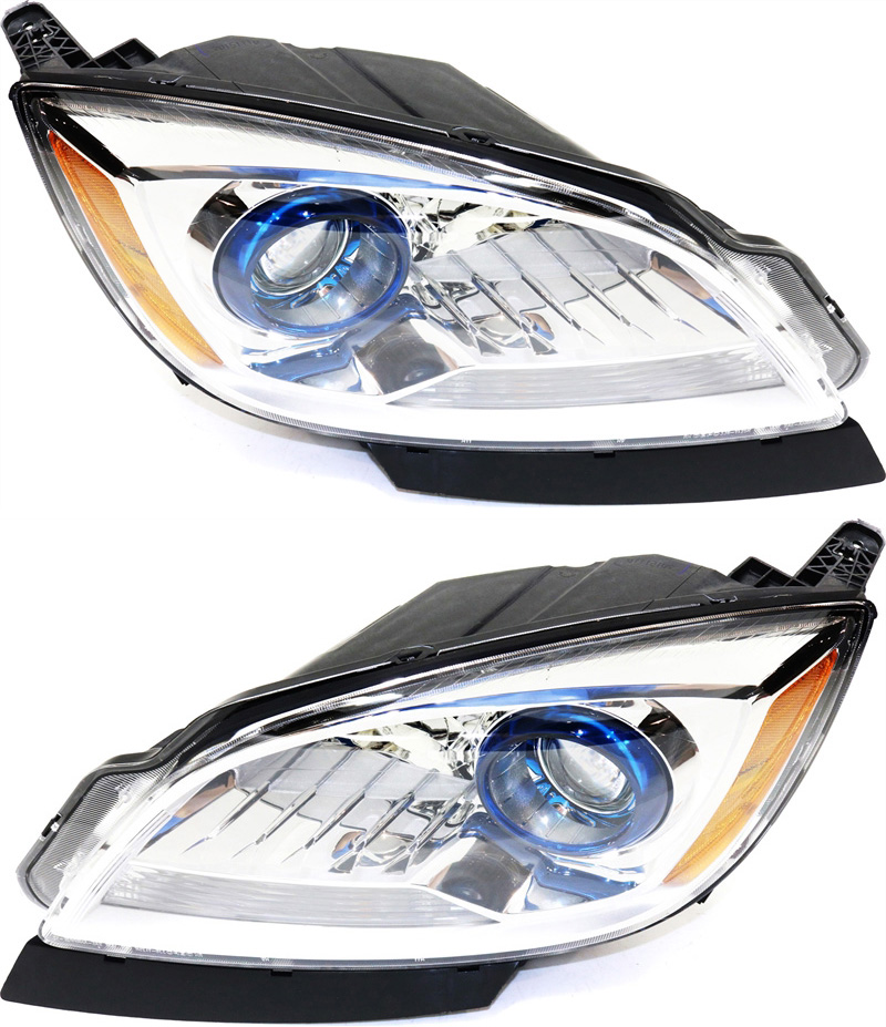 AM VERANO 12-16 HEAD LAMP RH AND LH Assembly Halogen CAPA SKU SET REPB100161Q Partslink GM2503360C GM2502360C OEM 23216003-23216004