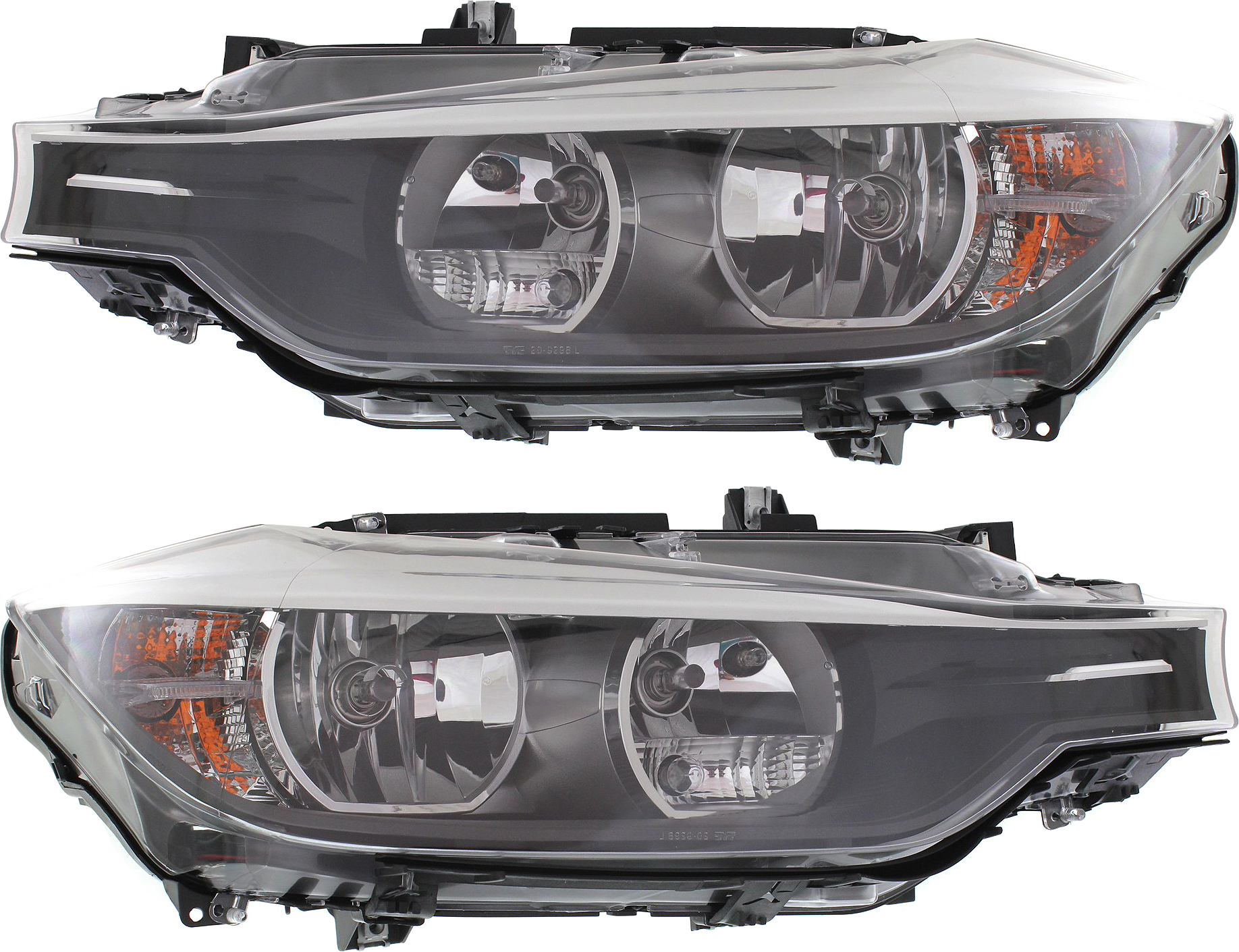 AM 3 SERIES 12-15 HEAD LAMP RH AND LH Assembly Halogen Sedan Wagon SKU SET REPB100173 Partslink BM2503169 BM2502169 OEM 63117338710-63117338709