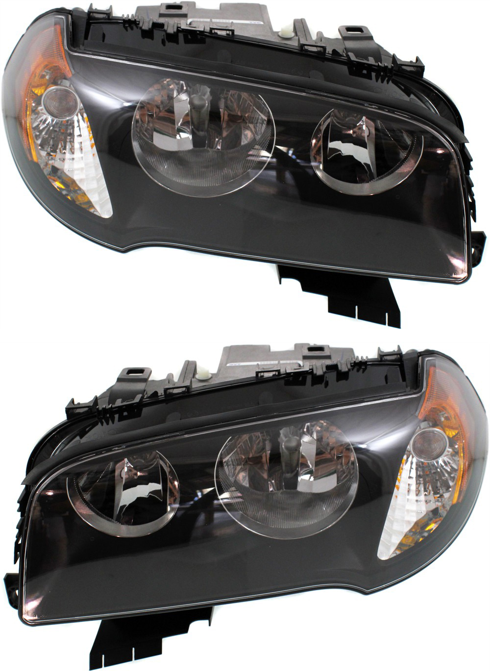AM X3-04-06 HEAD LAMP RH AND LH Assembly Halogen SKU SET REPB100341 Partslink BM2503139 BM2502139 OEM 63123418424-63123418423
