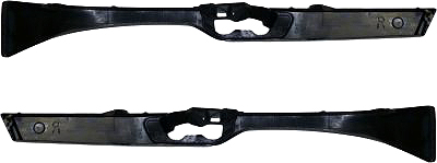 AM 3 SERIES 03-06 HEAD LAMP FILLER RH AND LH Painted Gray Convertible Coupe w Washer Holes From 03-03 E46 Chassis SKU SET REPB101105 Partslink BM2510104 BM2511104 OEM 51137064331-51137064332