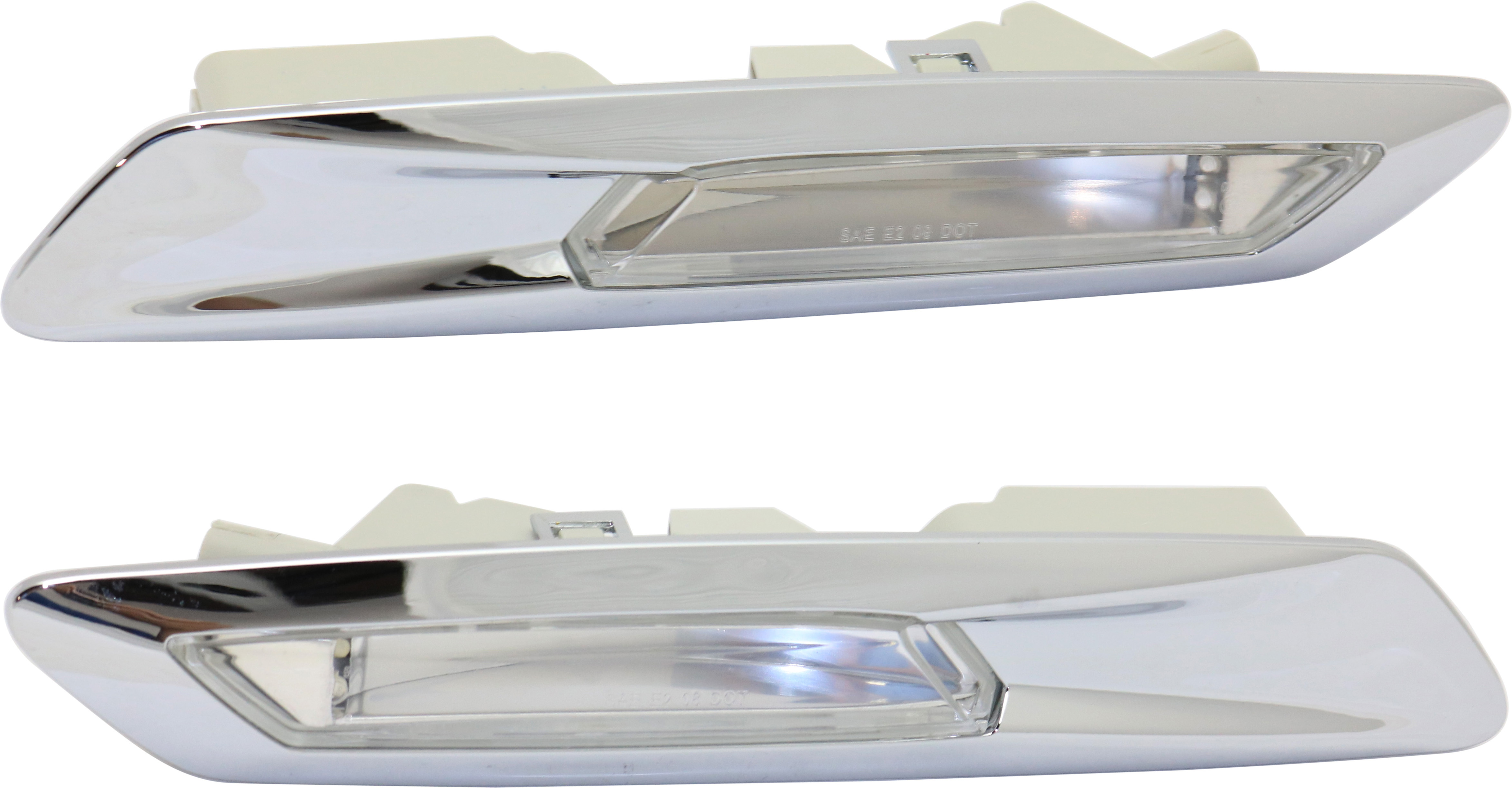 AM 5 SERIES 11-16 FRONT SIDE MARKER LAMP RH AND LH Assembly Side Repeater Lamp w o Park Assist System Sdn SKU SET REPB104517 OEM 63137154168 PFM 63137154167 PF