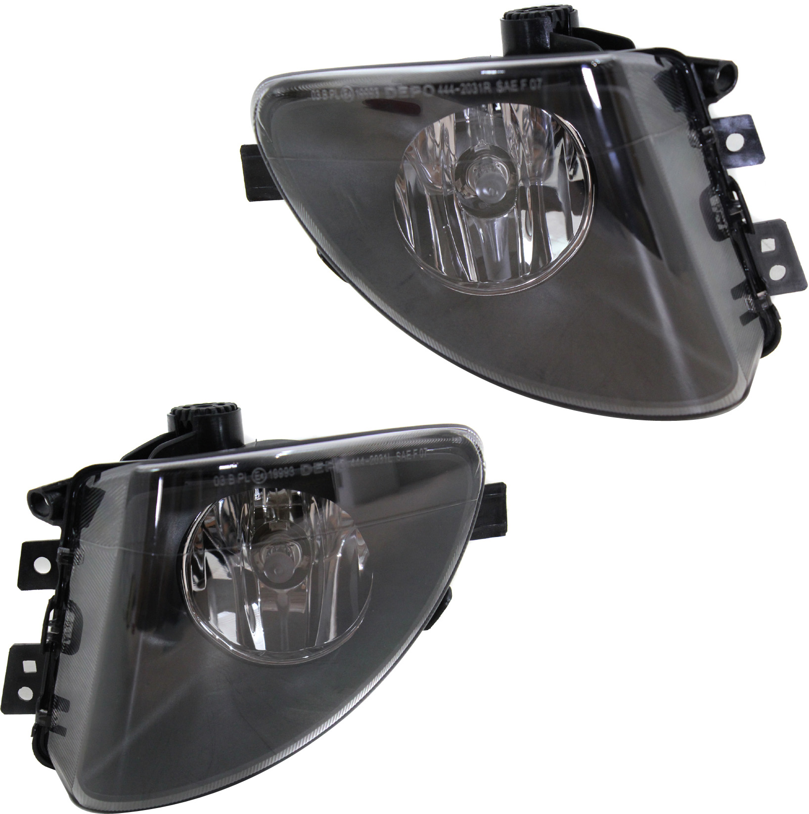 AM 5 SERIES 11-11 FRONT FOG LAMP RH AND LH Assembly Halogen Sedan w o M Package SKU SET REPB107511 Partslink BM2593140 BM2592140 OEM 63177216886-63177216885