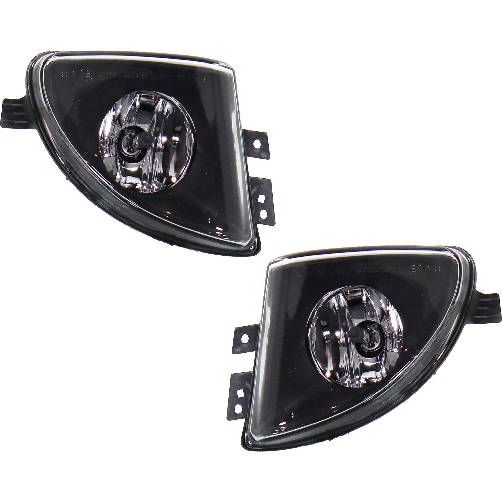 AM 5 SERIES 11-13 FRONT FOG LAMP RH AND LH Assembly Halogen Glass Lens Sedan SKU SET REPB107527 Partslink BM2593143 BM2592143 OEM 63177216888-63177216887