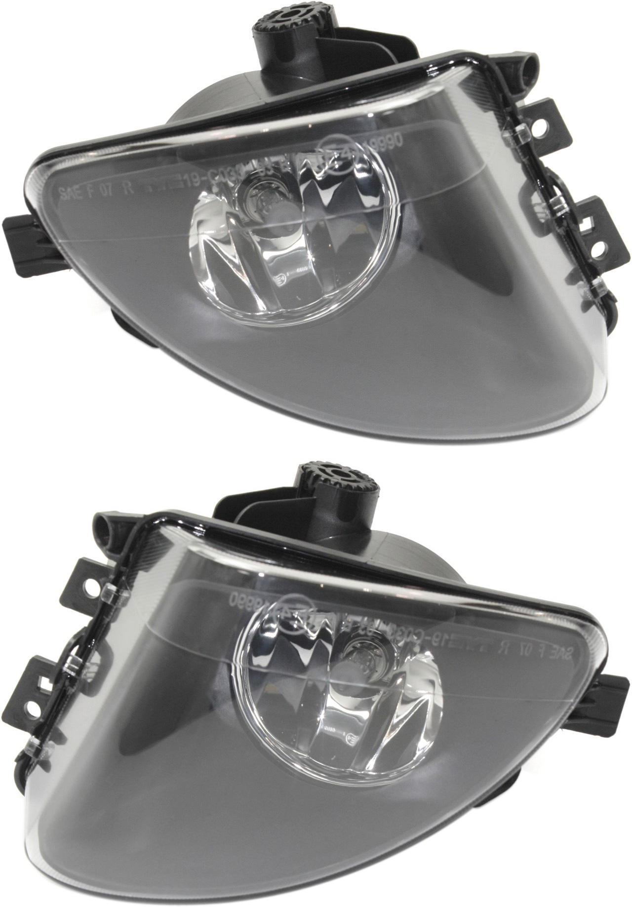 AM 5 SERIES GT 10-17 FRONT FOG LAMP RH AND LH Assembly Halogen w o M Package SKU SET REPB107539 Partslink BM2593139 BM2592139 OEM 63177199620-63177199619