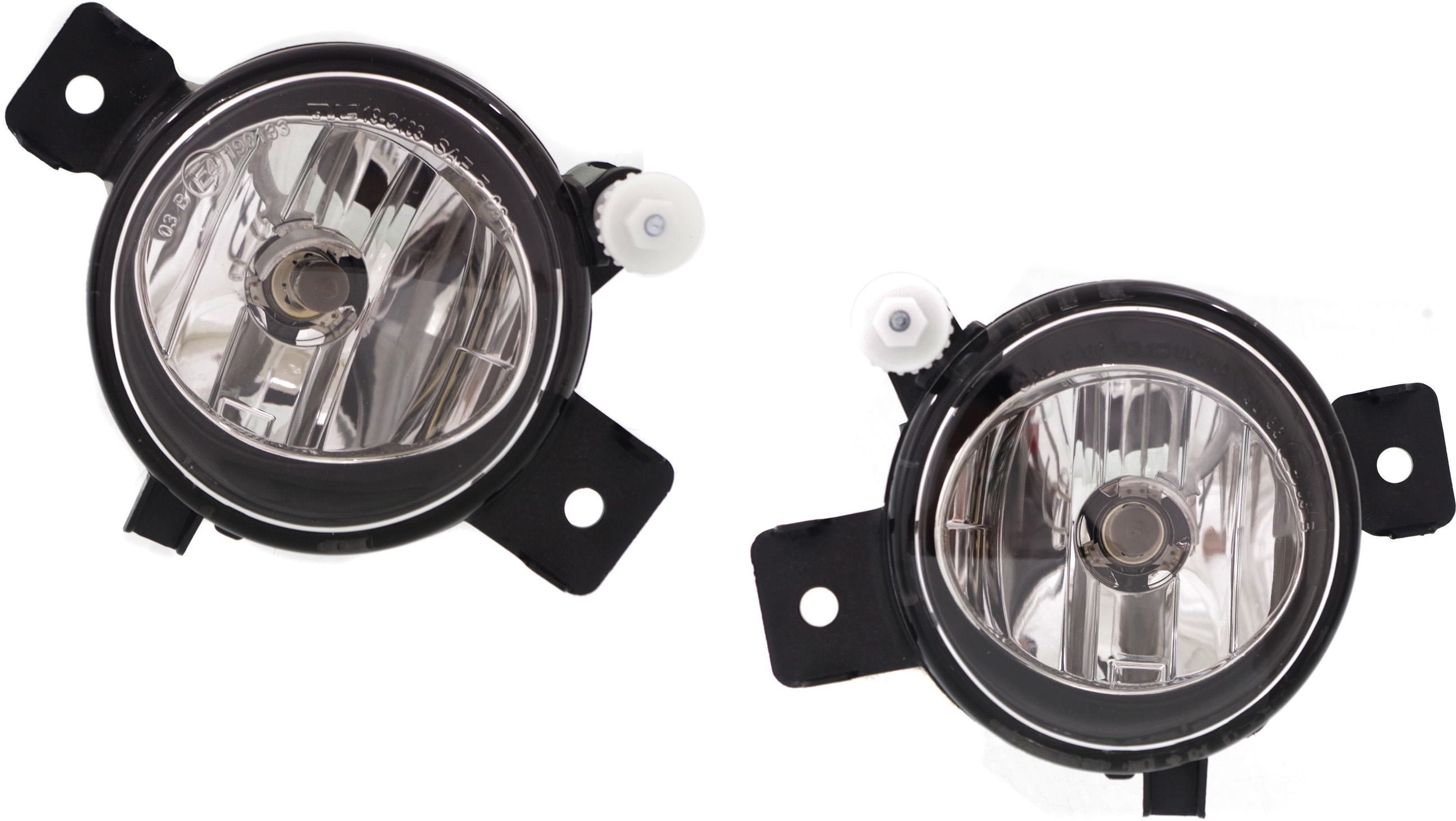 AM X5-11-13 FRONT FOG LAMP RH AND LH Assembly w o M Pkg. SKU SET REPB107541 Partslink BM2593149 BM2592149 OEM 63177237434-63177237433