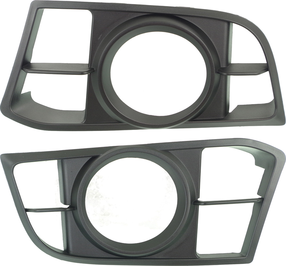 AM 5 SERIES 14-16 FRONT FOG LAMP MOLDING RH AND LH Textured Black w M Package Sedan SKU SET REPB108009 Partslink BM1039142 BM1038142 OEM 51118059002-51118059001