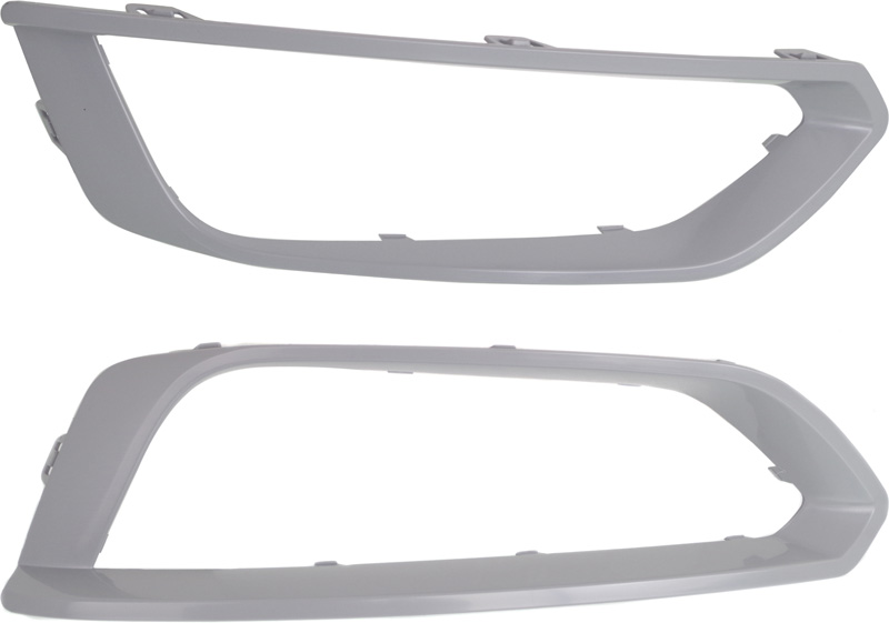 AM 2 SERIES 14-20 FRONT FOG LAMP MOLDING RH AND LH Textured Black Bezel type SKU SET REPB108203 Partslink BM1039162 BM1038162 OEM 51117351836-51117351835