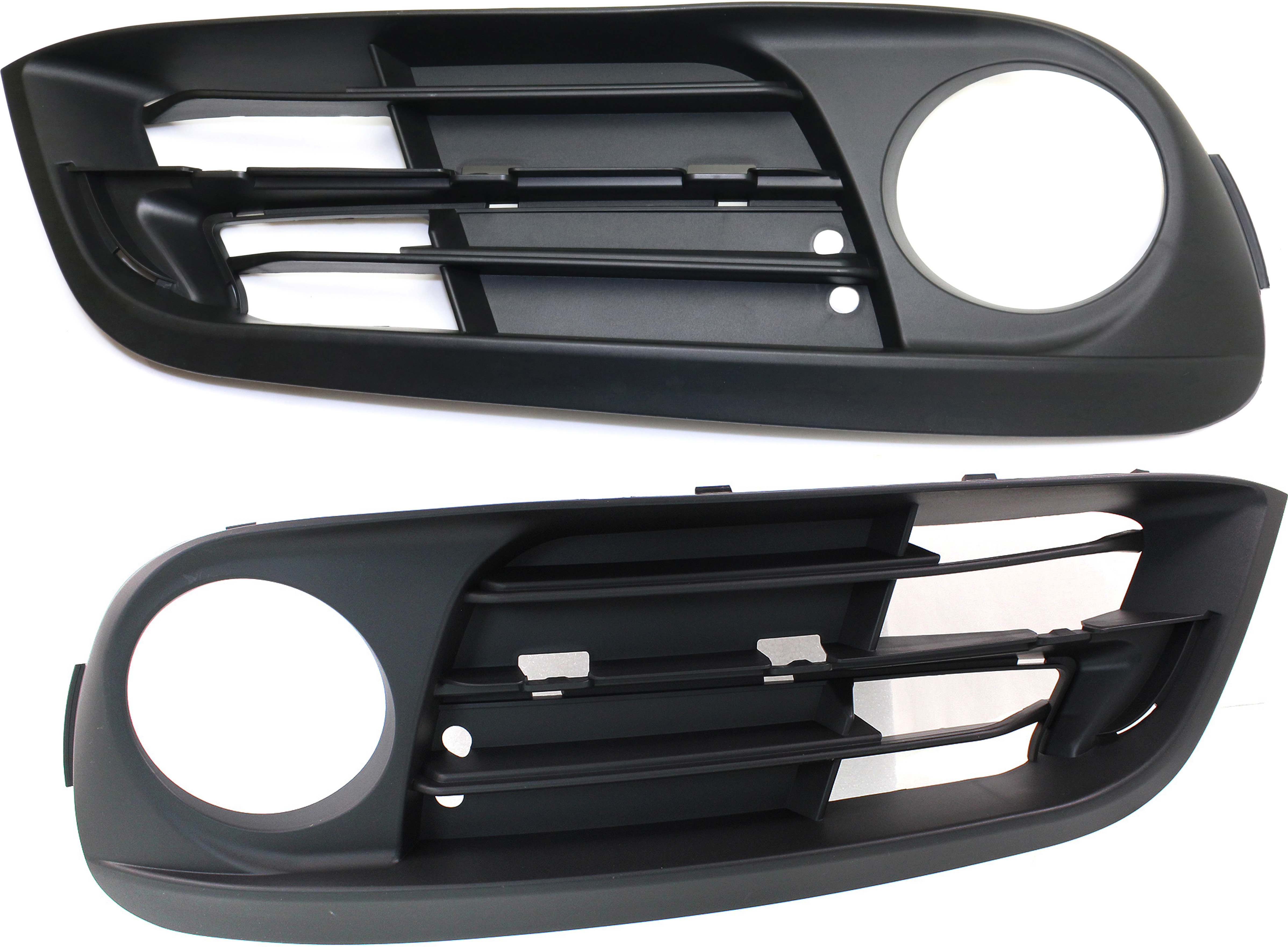 AM 5 SERIES 14-16 FRONT FOG LAMP MOLDING RH AND LH Primed w o M Package Standard w Fog Lights Exc. M5 Model Sedan SKU SET REPB108207 Partslink BM1038167 BM1039167 OEM 51117331729-51117331730