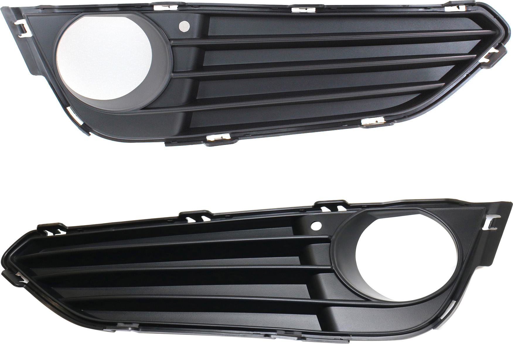 AM 2 SERIES 14-21 FRONT FOG LAMP MOLDING RH AND LH Primed SKU SET REPB108209 Partslink BM1039172 BM1038172 OEM 51117293842-51117293841