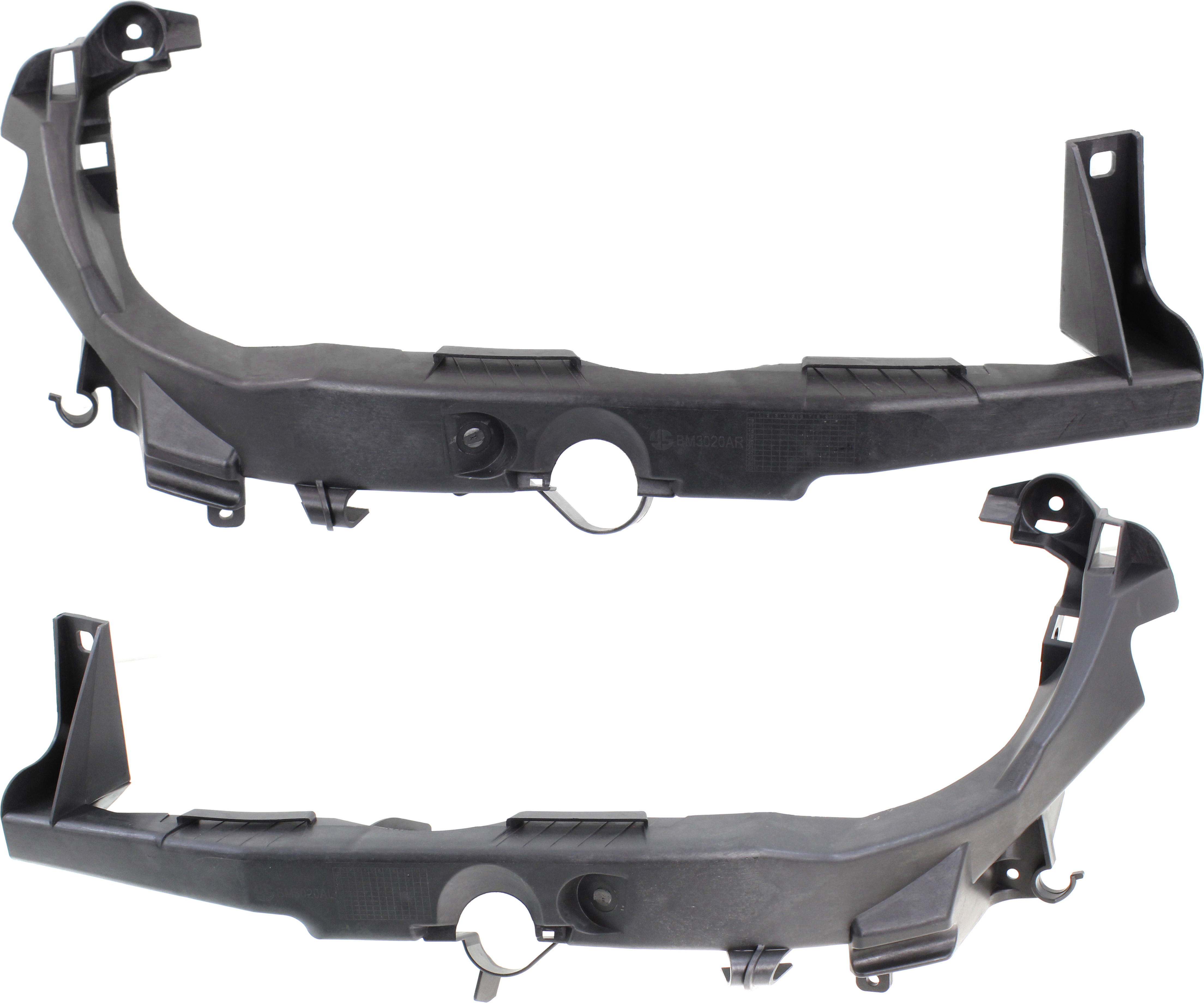 AM 335I 07-08-335XI 08-08 HEAD LAMP BRACKET RH AND LH Plastic Sedan Wagon SKU SET REPB109909 Partslink BM2509102 BM2508102 OEM 51647116708-51647116707