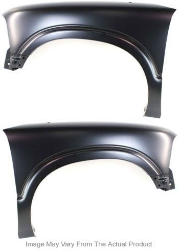 AM LACROSSE ALLURE 10-13 FRONT FENDER RH AND LH Primed Steel CAPA SKU SET REPB220105Q Partslink GM1241361C GM1240361C OEM 25966616-25966615