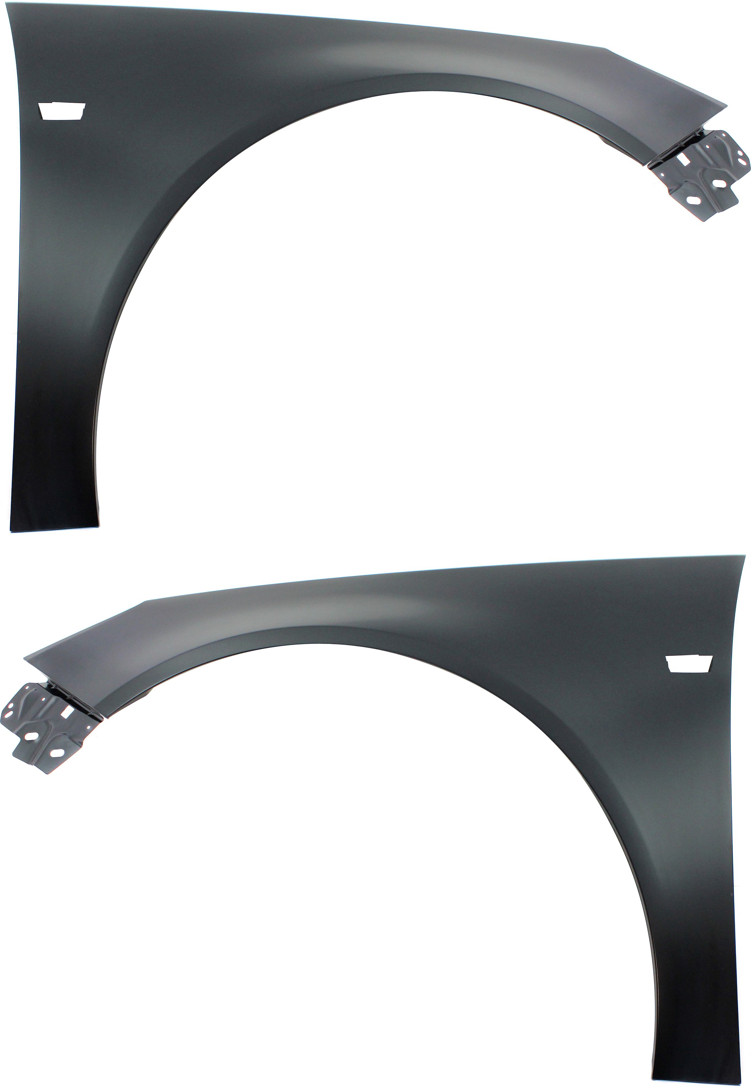 AM REGAL 11-11 FRONT FENDER RH AND LH Primed w Side Light Hole CAPA SKU SET REPB220113Q Partslink GM1240367C GM1241367C OEM 13277520-13277521