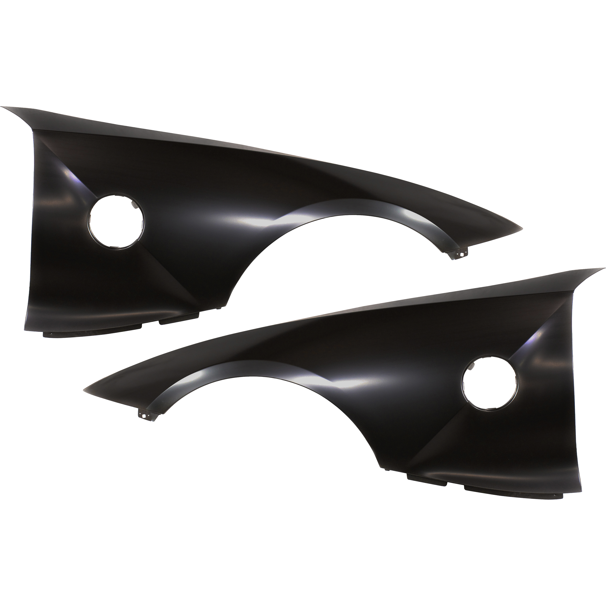 AM Z4-03-08 FRONT FENDER RH AND LH Primed Steel SKU SET REPB220123 Partslink BM1241149 BM1240149 OEM 41357053328 PFM 41357053327 PF