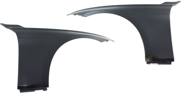 AM 3 SERIES 12-19 FRONT FENDER RH AND LH Primed Exc. 330e Plug in Models Sedan Wagon 14-19 Steel CAPA SKU SET REPB220161Q Partslink BM1240152C BM1241152C OEM 41009621597-41007438439-410096