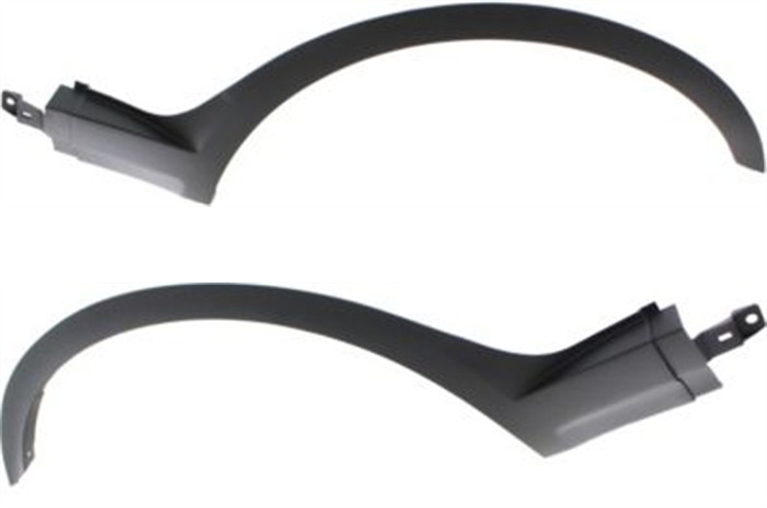 AM X3-07-10 FRONT WHEEL OPENING MOLDING RH AND LH Textured w o Aero Kit SKU SET REPB221309 Partslink BM1290104 BM1291104 OEM 51713405817-51713405818