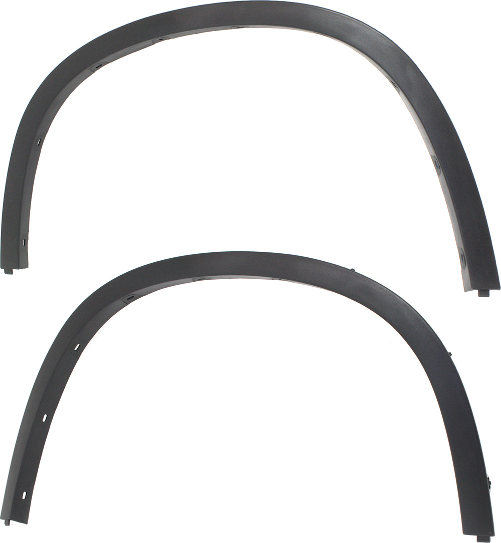 AM X1-12-15 FRONT WHEEL OPENING MOLDING RH AND LH Textured Except M Sport Line SKU SET REPB221311 Partslink BM1291103 BM1290103 OEM 51772990166-51772990165