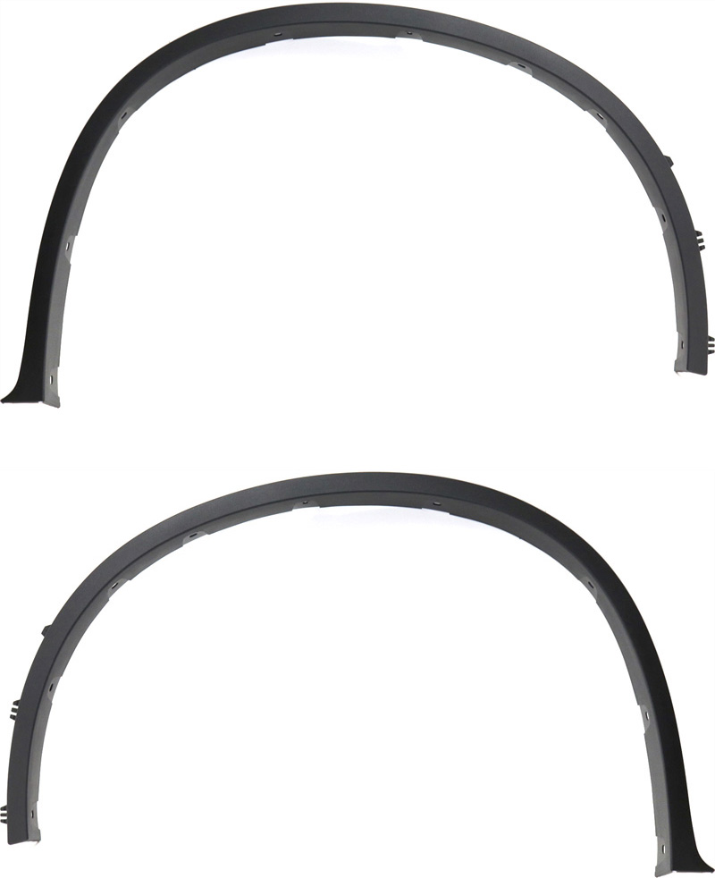 AM X6-08-14 FRONT WHEEL OPENING MOLDING RH AND LH Textured Except M Model SKU SET REPB221317 Partslink BM1290105 BM1291105 OEM 51777176235-51777176236