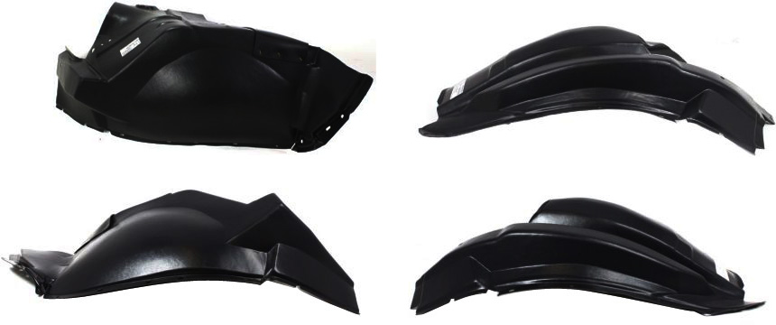 AM ENCLAVE 08-17 FRONT FENDER LINER RH AND LH Set of 4 Front and Rear Section SKU SET REPB222103-4 Partslink GM1248197 GM1249197 OEM 25849001-25849002-25965592 PFM